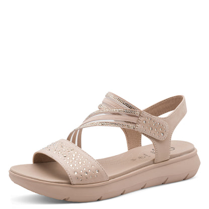 Jana Shoes 8-28771-46 520 Powder Pink Sandals