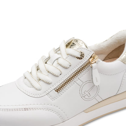 Tamaris Comfort 8-83702-42-196 White/Gold Trainers