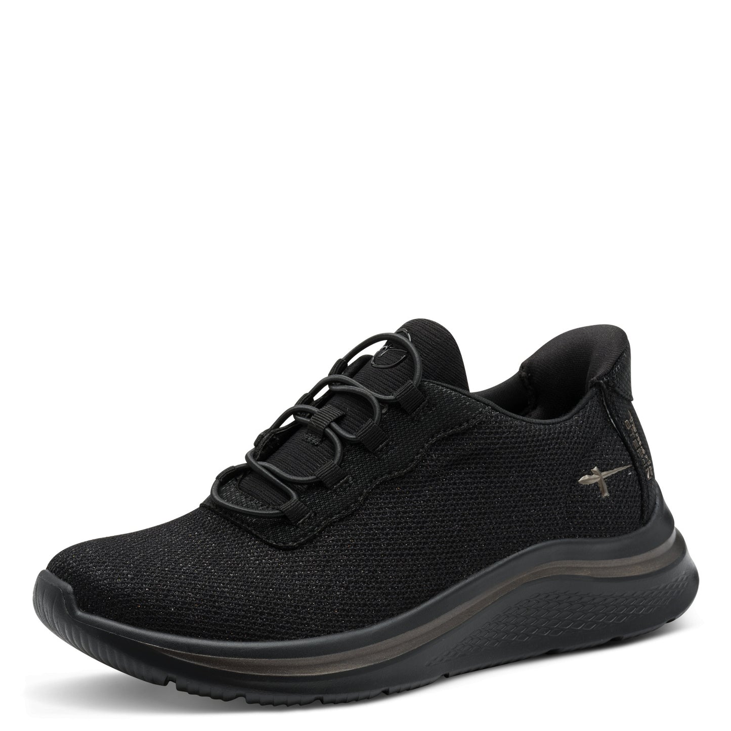 Tamaris Step-In 8-83726-45 001 H Fit Black Glitz Slip On Sneakers