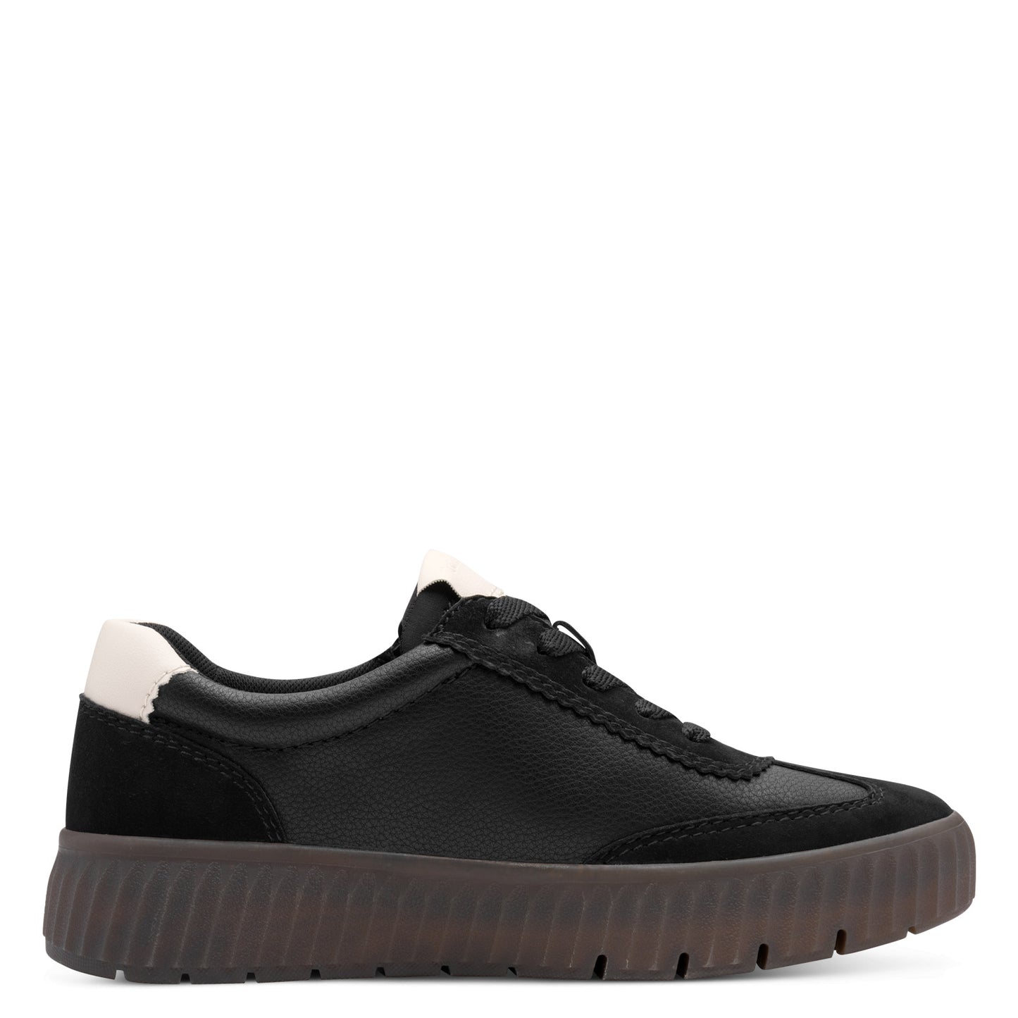 Tamaris Comfort 8-83729-45 098 H Fit Black Combi Trainers