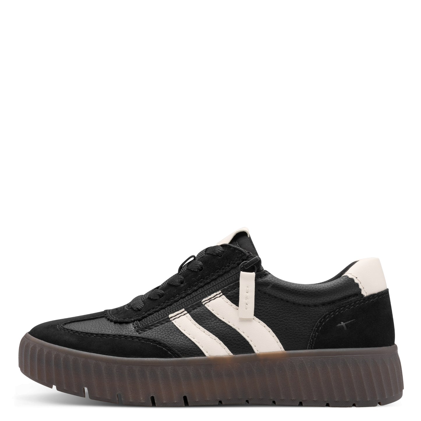 Tamaris Comfort 8-83729-45 098 H Fit Black Combi Trainers