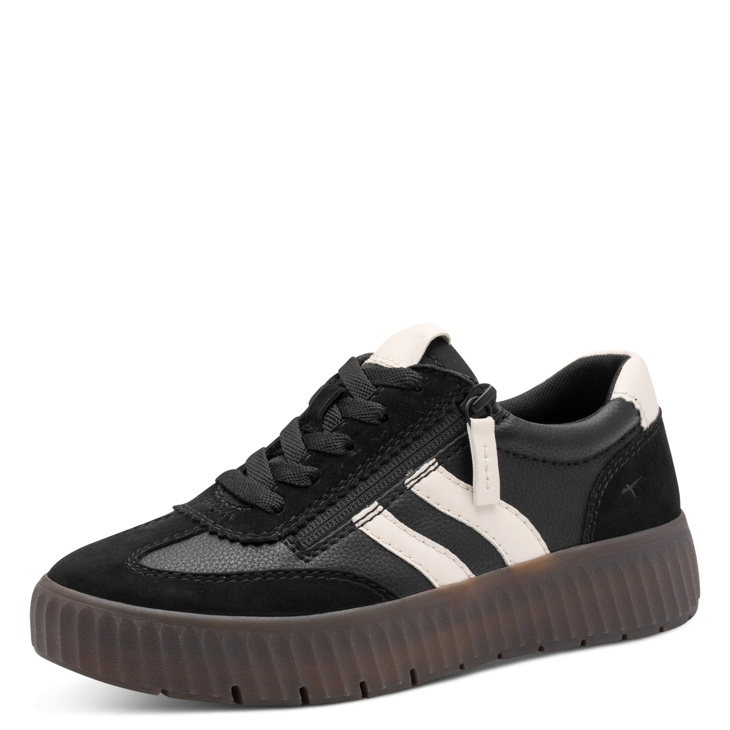 Tamaris Comfort 8-83729-45 098 H Fit Black Combi Trainers
