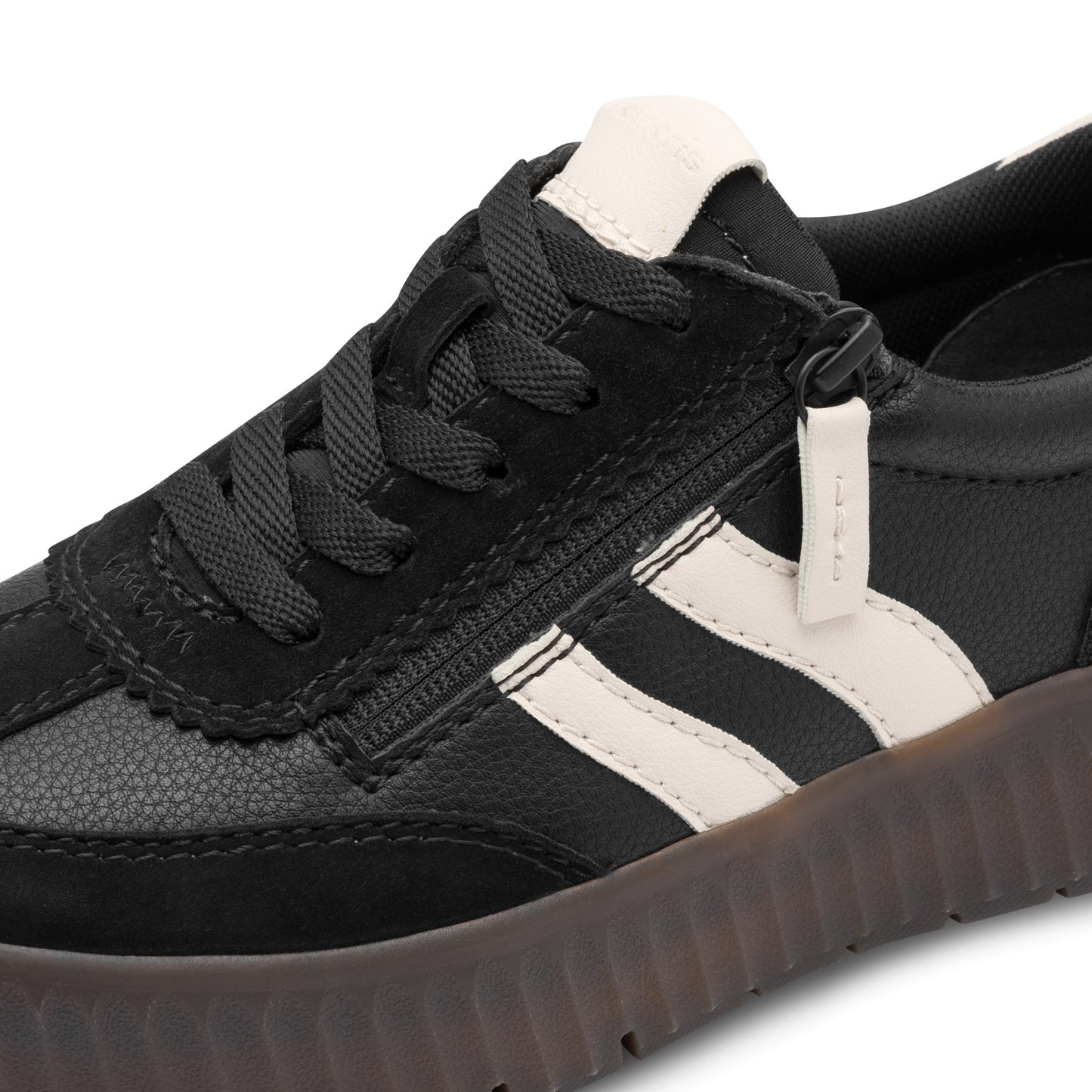 Tamaris Comfort 8-83729-45 098 H Fit Black Combi Trainers