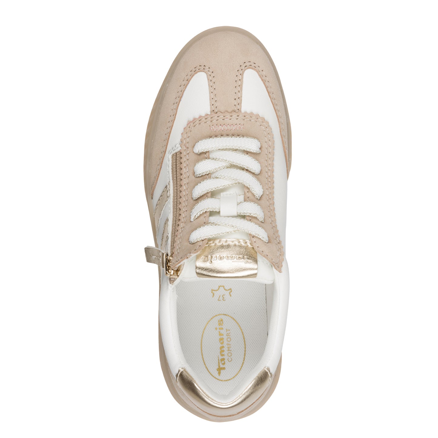 Tamaris Comfort 8-83729-45 490 Beige Combi Trainers