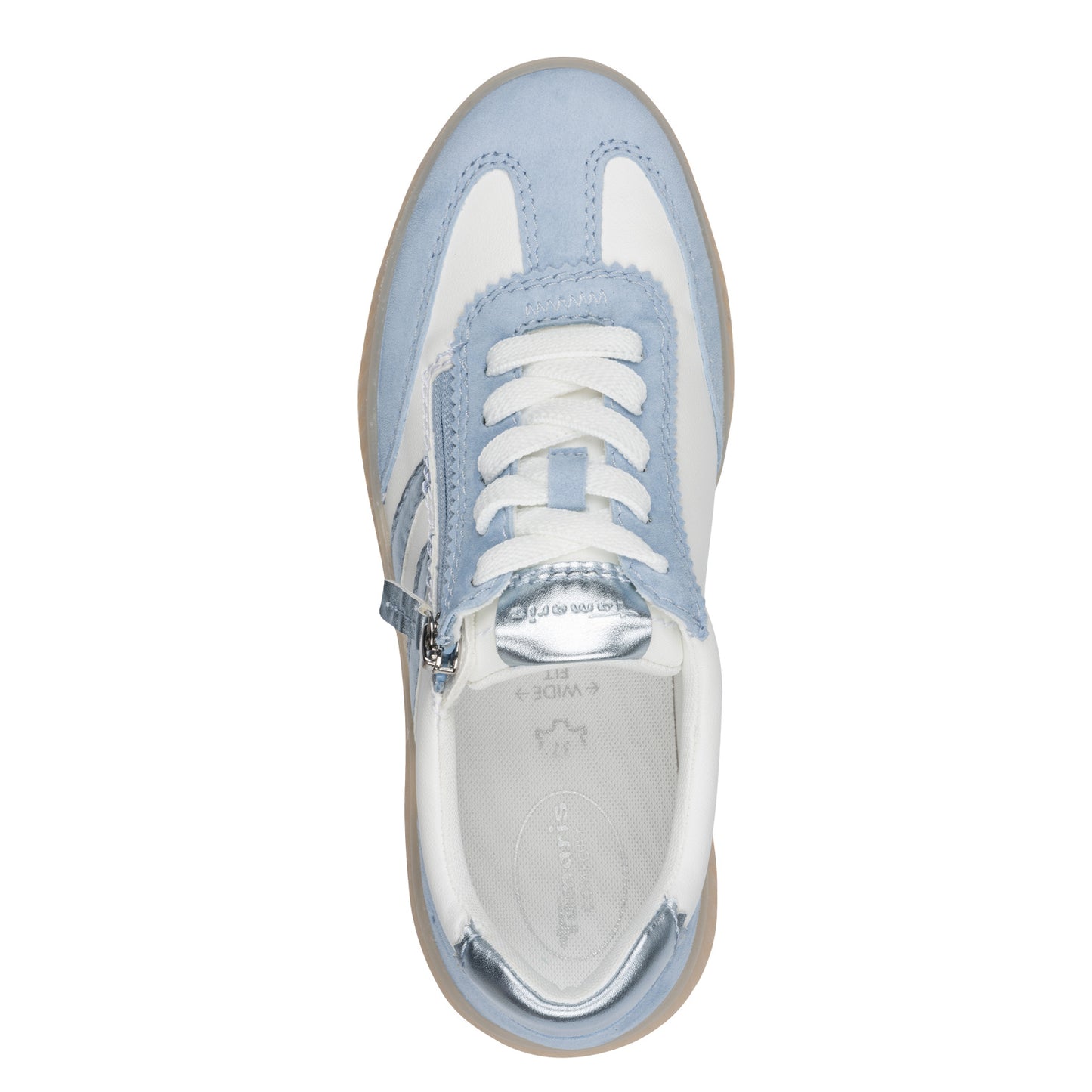Tamaris Comfort 8-83729-45 888 Light Blue Combi Trainers