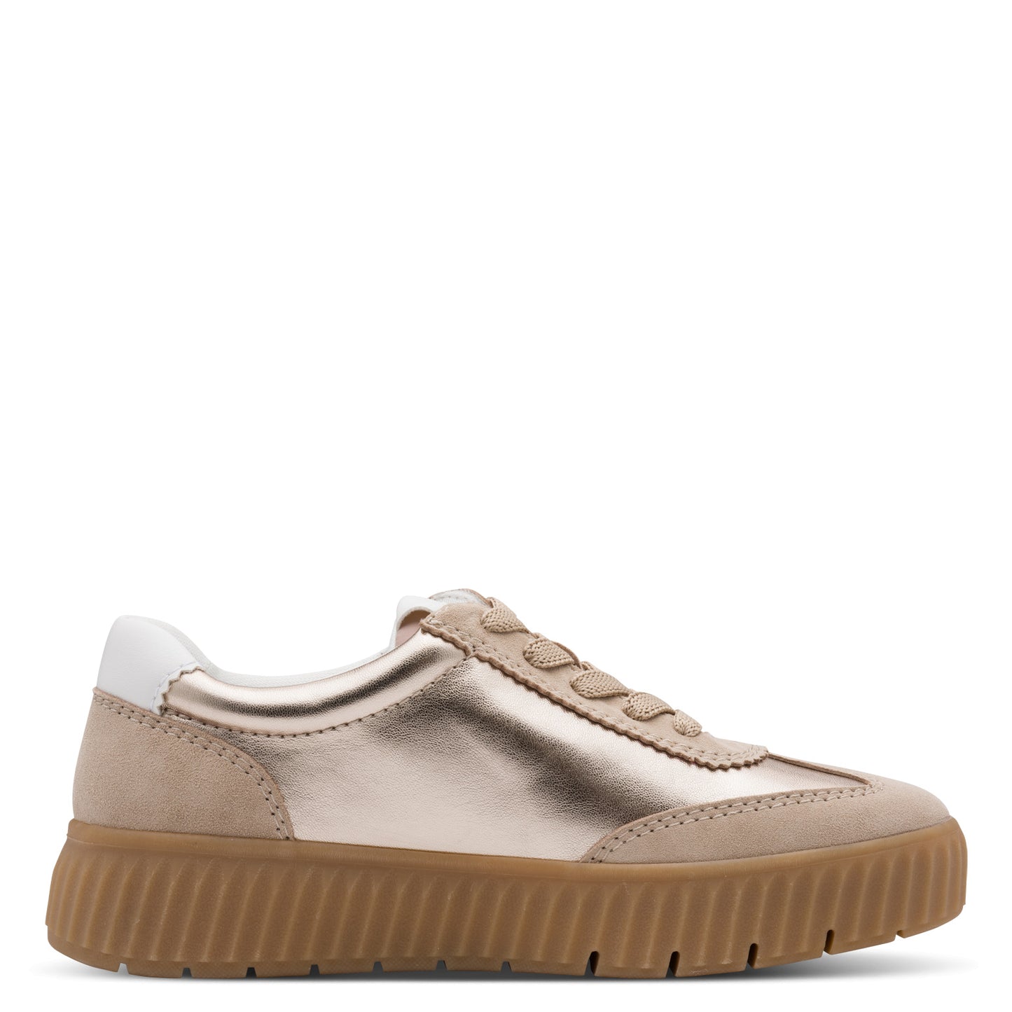 Tamaris Comfort 8-83729-45 912 Light Gold Combi Trainers