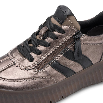 Tamaris Comfort 8-83729-45 915 H Fit Pewter Trainers