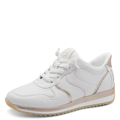 Tamaris Comfort 8-83735-46 196 White/Gold Trainers