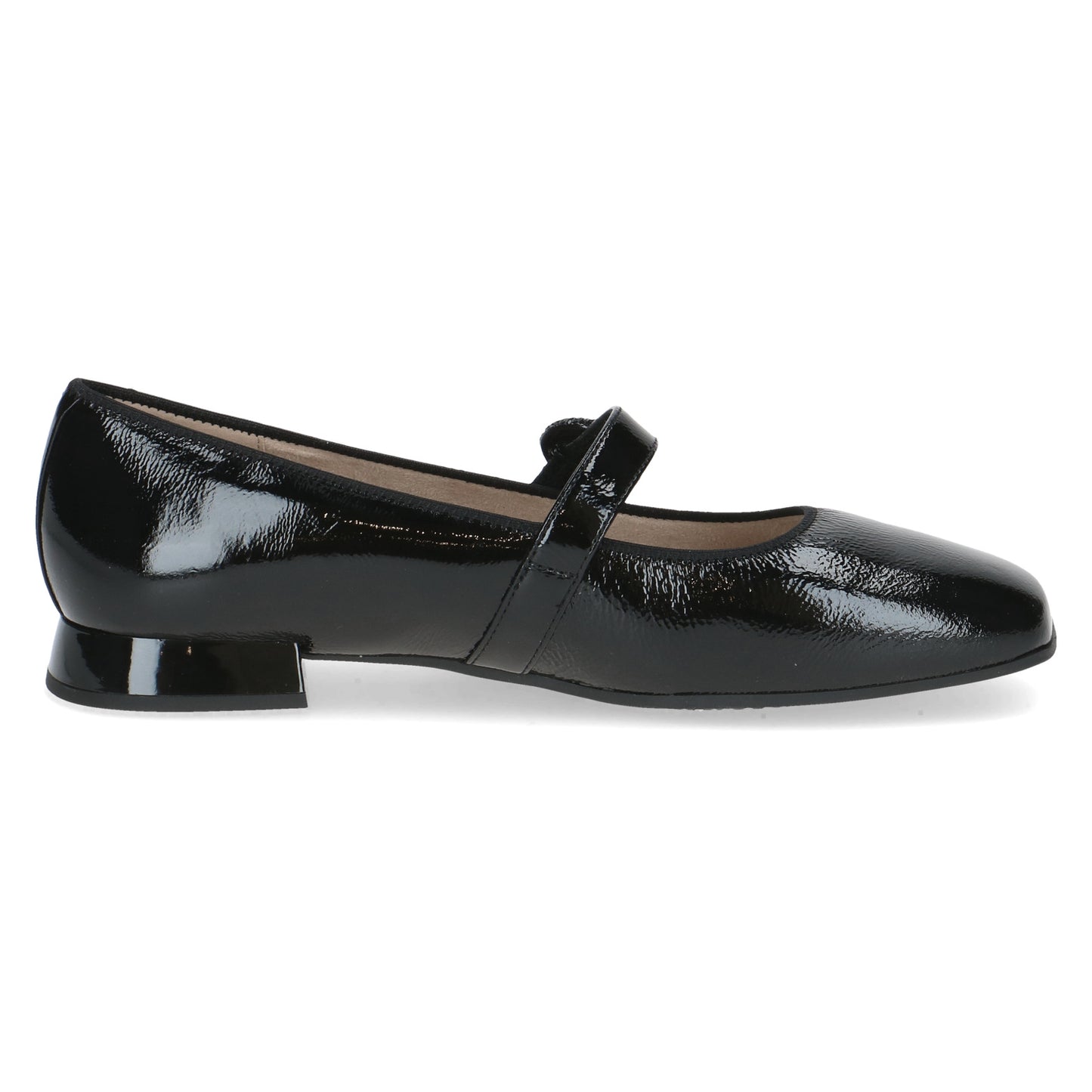Caprice 9-22100-45 017 Black Naplak Patent Mary Jane Shoes