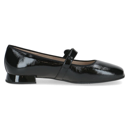 Caprice 9-22100-45 017 Black Naplak Patent Mary Jane Shoes