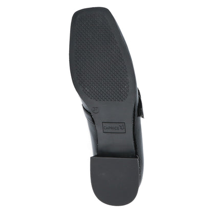 Caprice 9-22100-45 017 Black Naplak Patent Mary Jane Shoes
