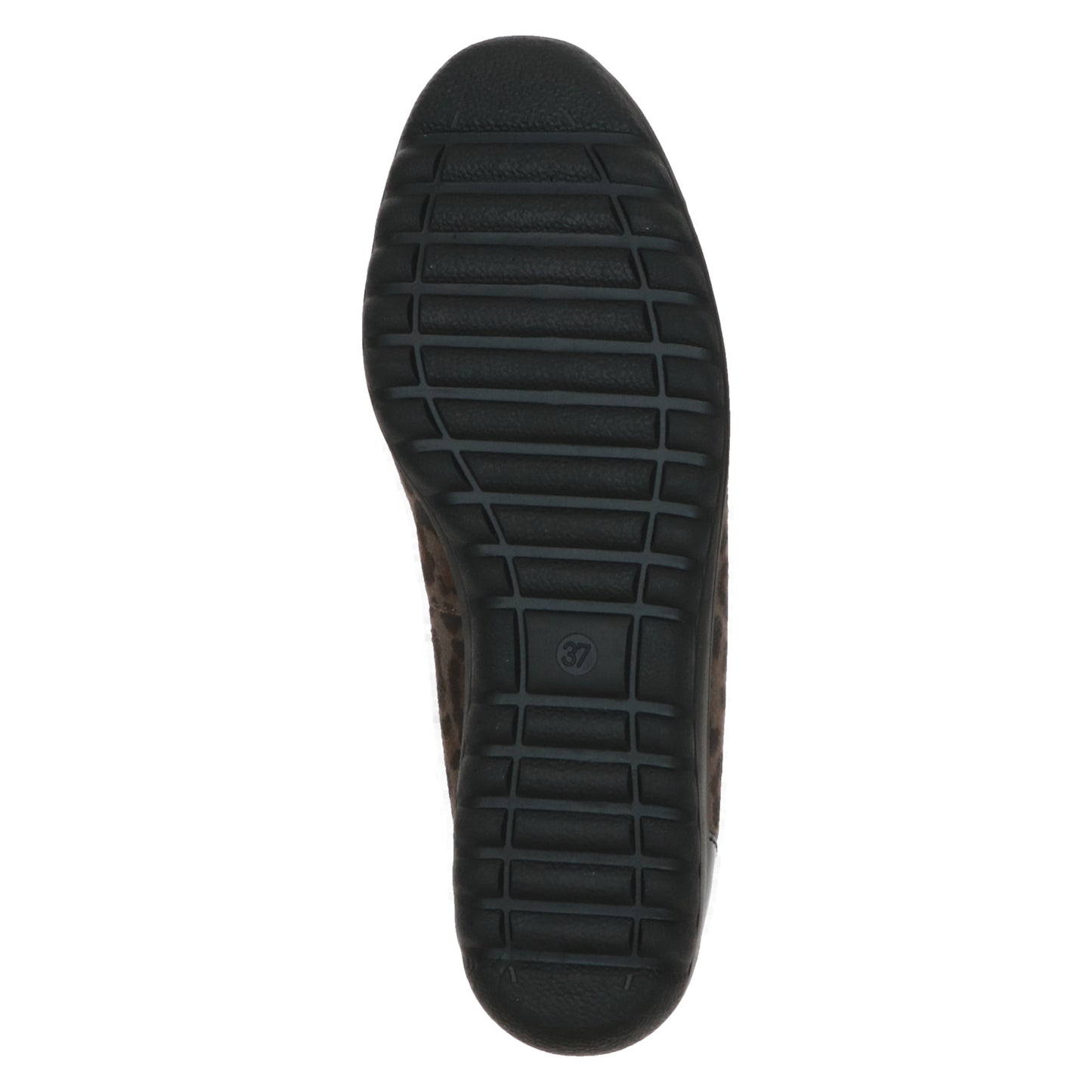 Caprice 9-22103-41 011 Black Leopard Combi Slip On Pump Shoes