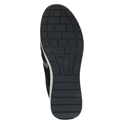Caprice 9-23300-44 020 Black Combi H Fit Sneakers with Zip