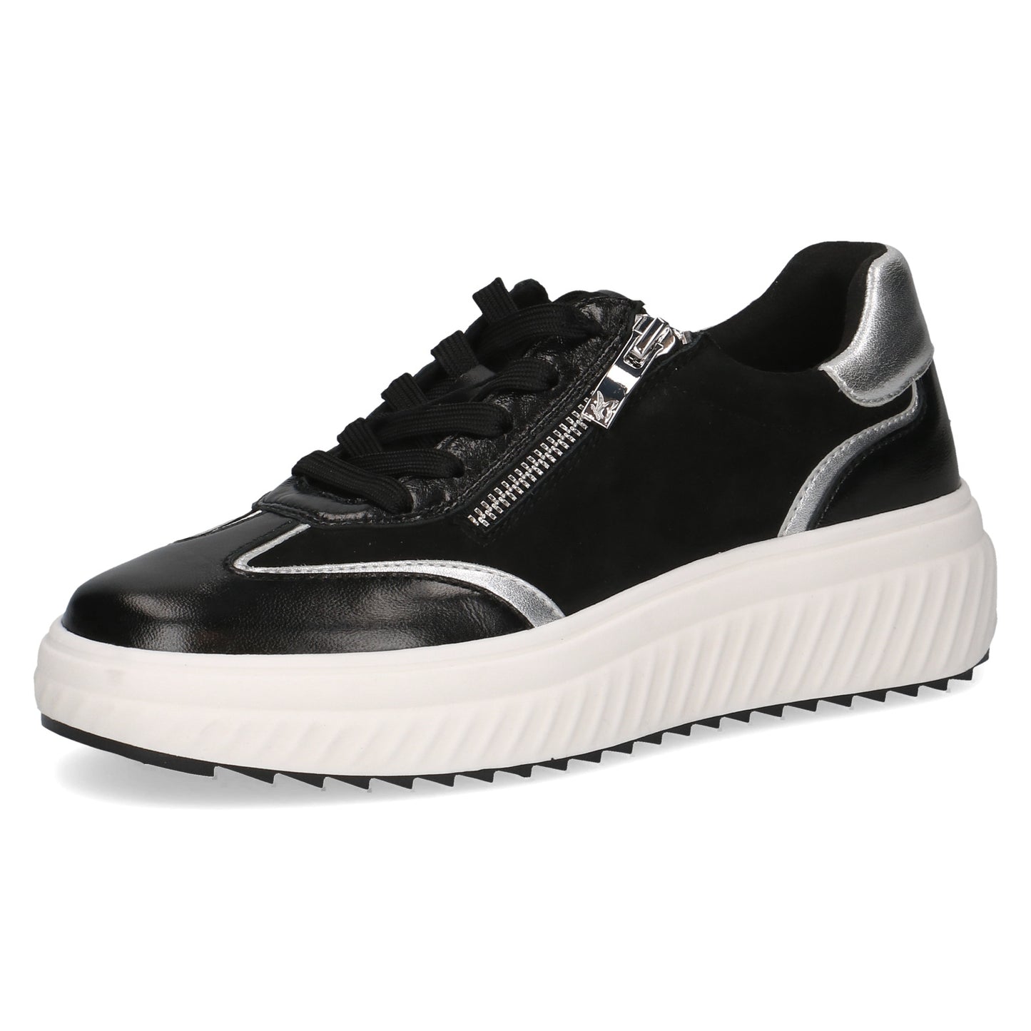 Caprice 9-23600-45 019 Black Combi Trainers