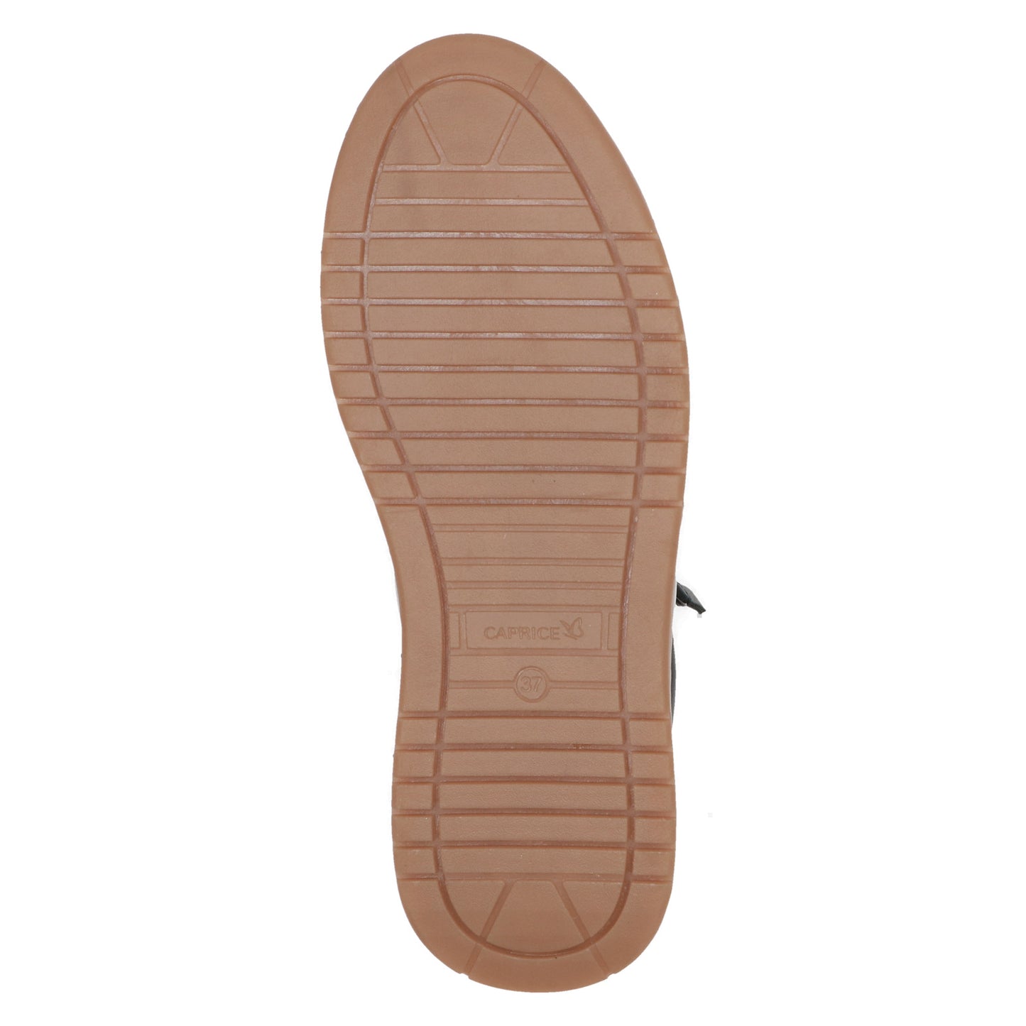 Caprice 9-23608-45 02F Black Nappa Combi Trainers