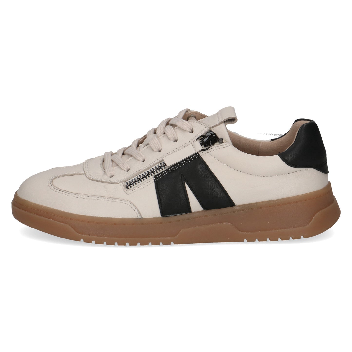 Caprice 9-23608-45 134 Off White/Black Combi Trainers