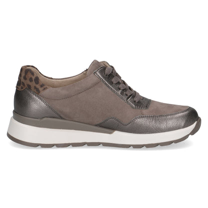 Caprice 9-23737-45 345 Taupe Grey Combi Sneakers