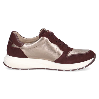 Caprice 9-23750-45 551 Burgundy Combi Sneakers