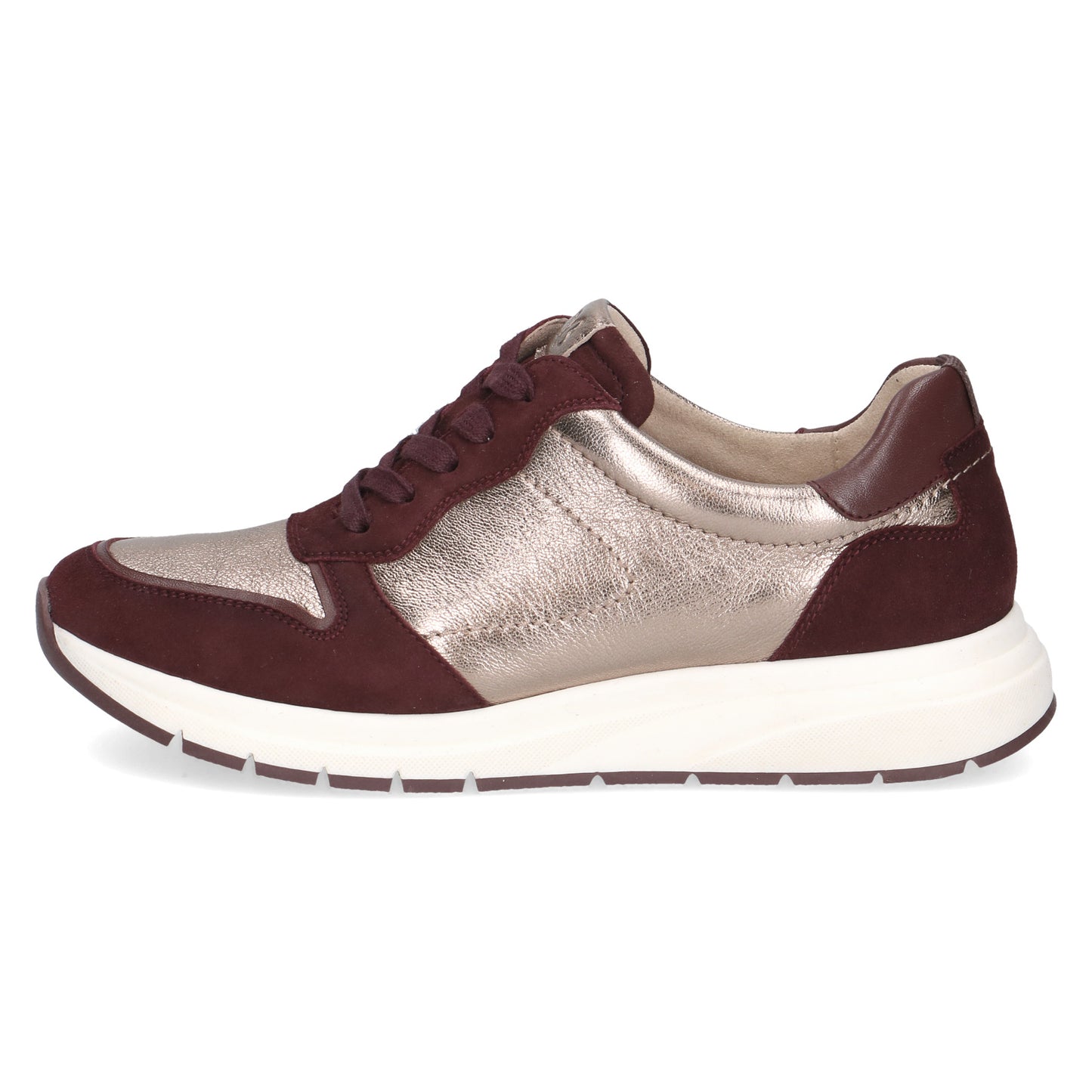 Caprice 9-23750-45 551 Burgundy Combi Sneakers