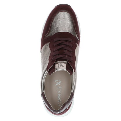 Caprice 9-23750-45 551 Burgundy Combi Sneakers