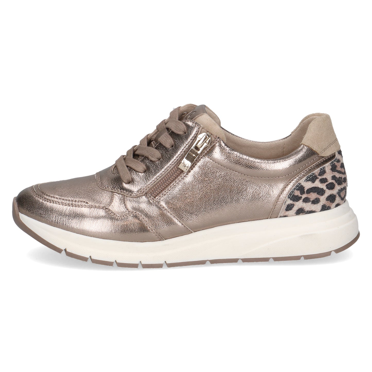 Caprice 9-23751-45 366 Taupe Metallic Combi Sneakers
