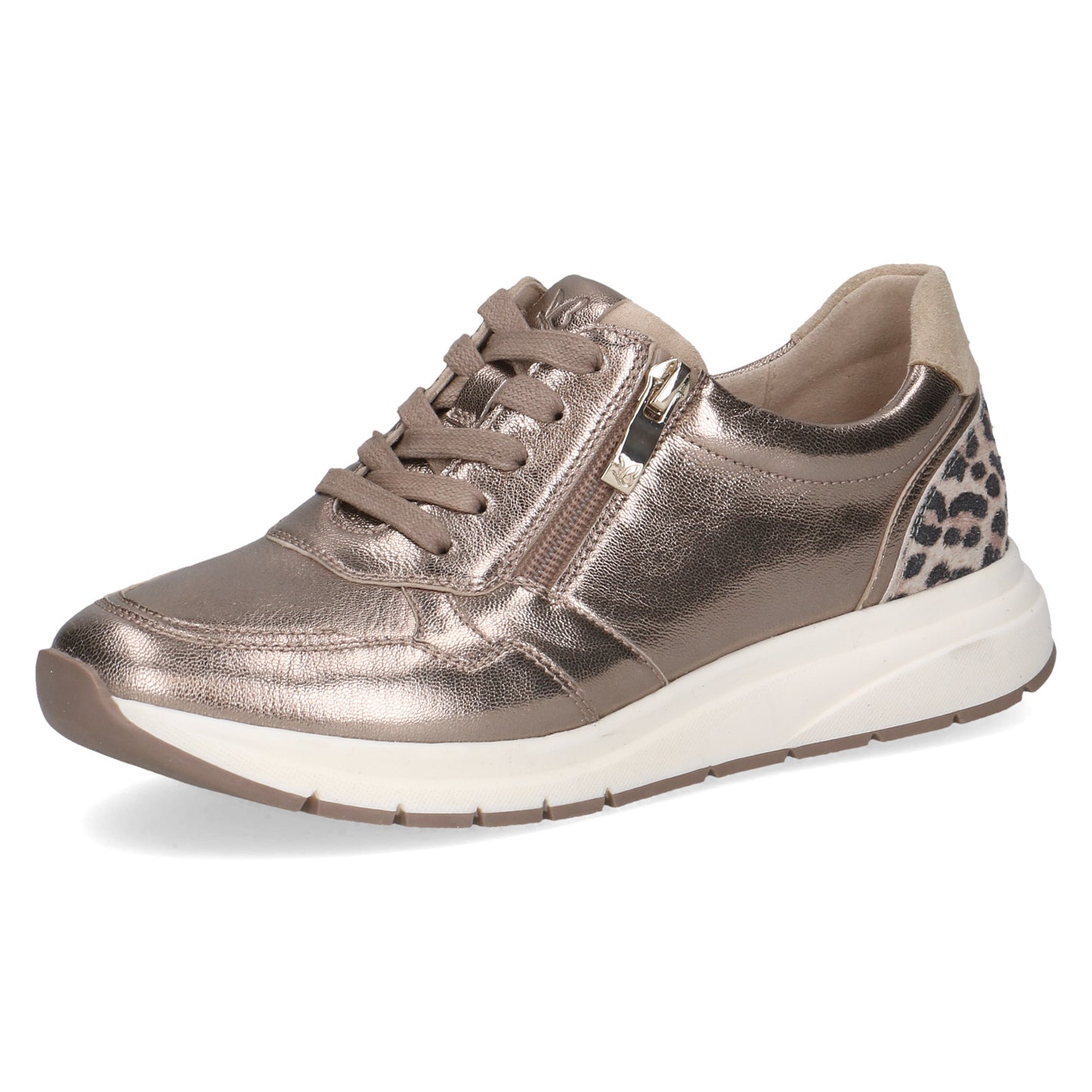 Caprice 9-23751-45 366 Taupe Metallic Combi Sneakers