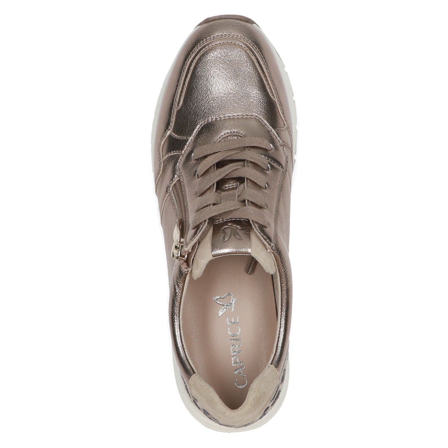 Caprice 9-23751-45 366 Taupe Metallic Combi Sneakers