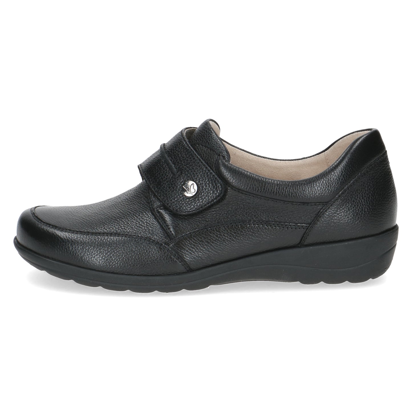 Caprice 9-24753-45 022 Black Nappa H Fit Velcro Shoes