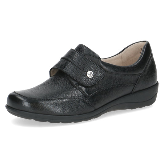Caprice 9-24753-45 022 Black Nappa H Fit Velcro Shoes