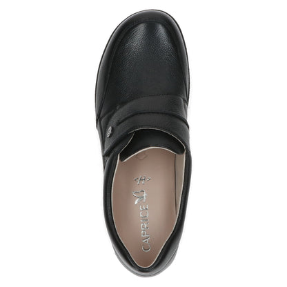 Caprice 9-24753-45 022 Black Nappa H Fit Velcro Shoes