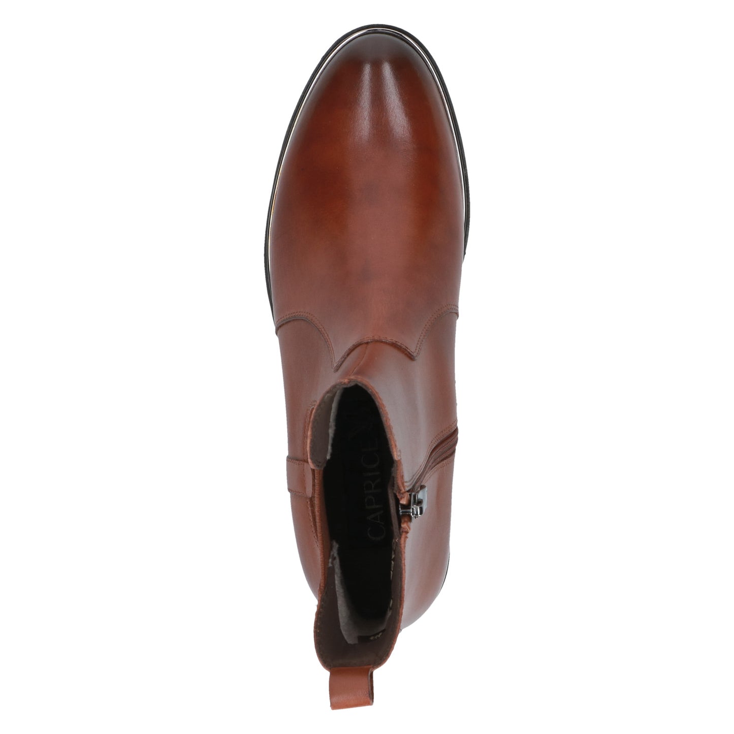 Caprice 9-25304-41 303 Cognac Tan Nappa Ankle Boots