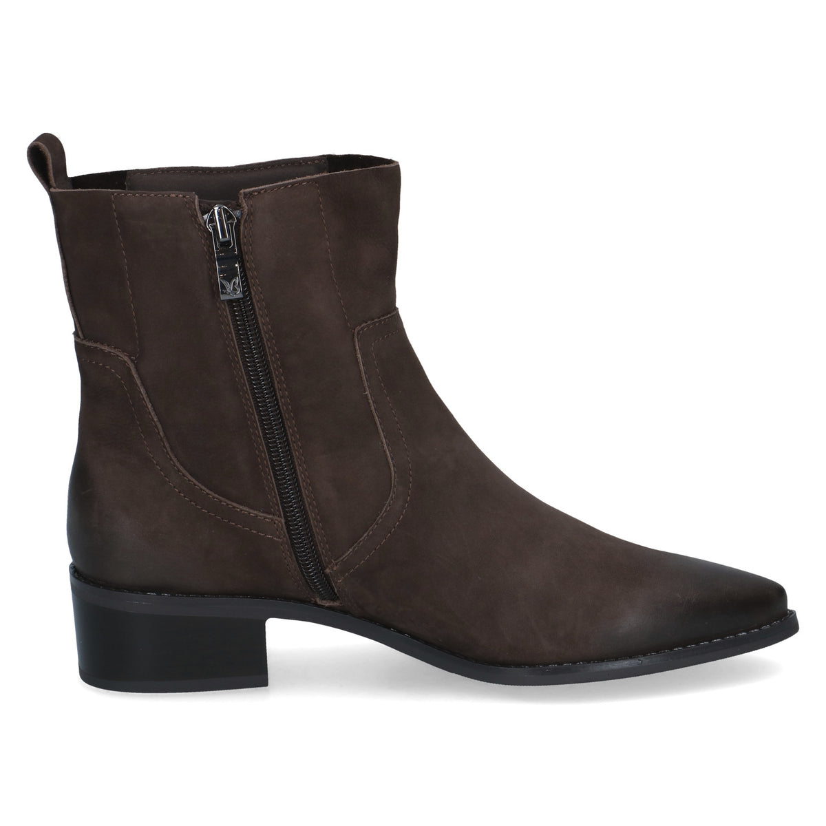 Caprice 9-25310-47 344 Dark Brown Nubuck Ankle Boots