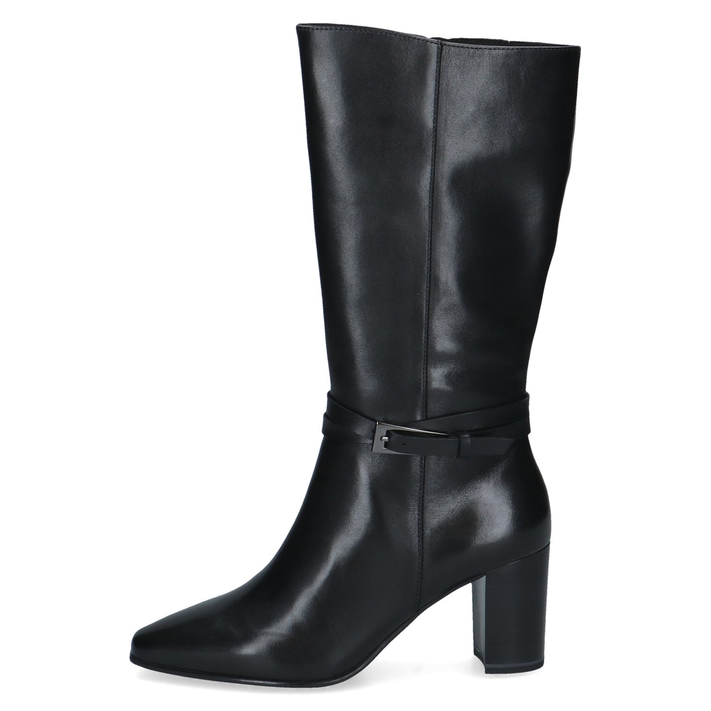 Caprice 9-25318-47 022 Black Nappa Long Boots with Heel