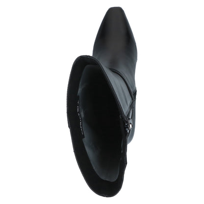 Caprice 9-25318-47 022 Black Nappa Long Boots with Heel
