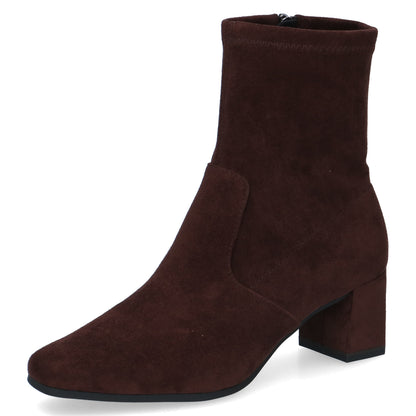 Caprice 9-25354-41 302 Dark Brown Stretch Ankle Boots