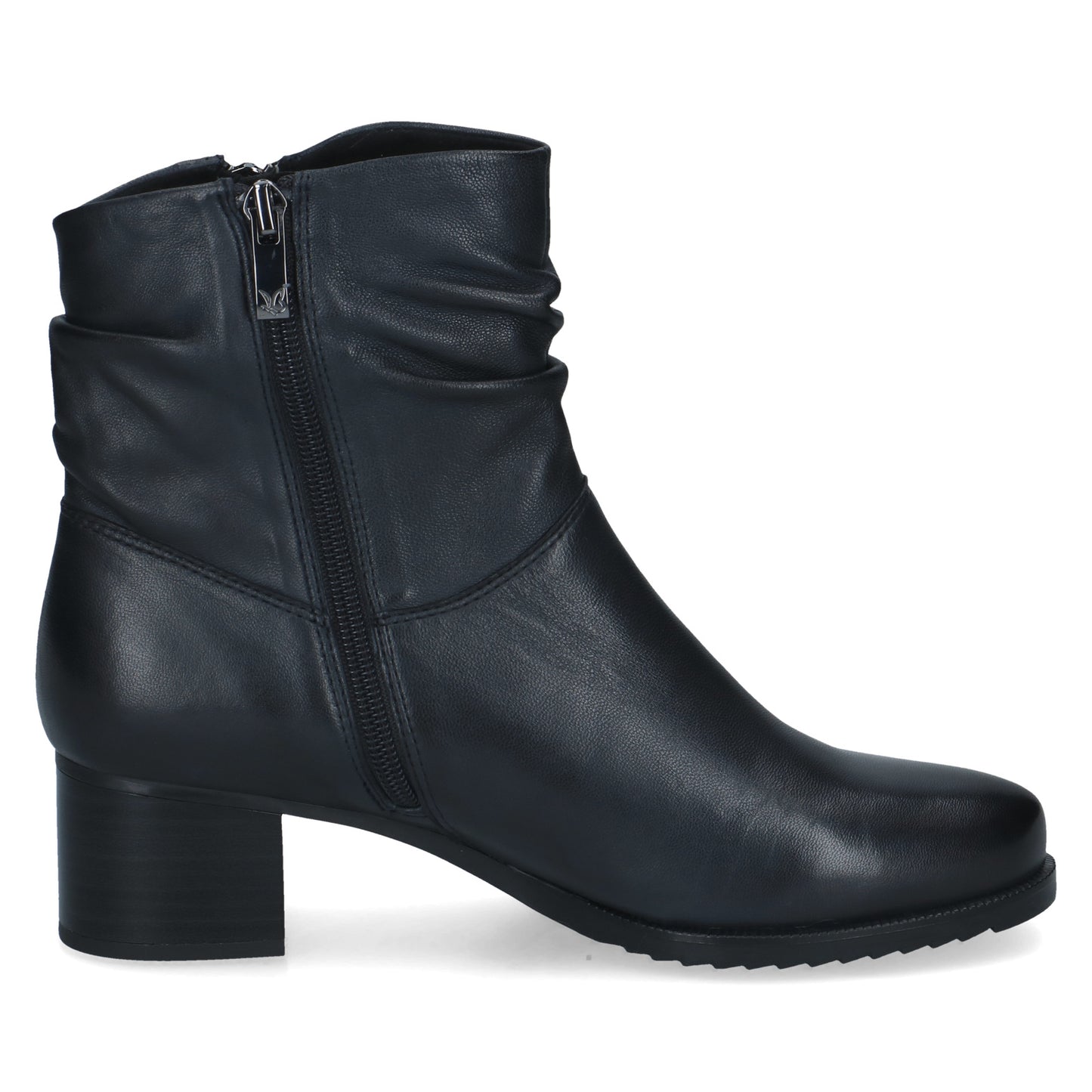 Caprice 9-25368-47 855 Ocean Navy Nappa Ankle Boots