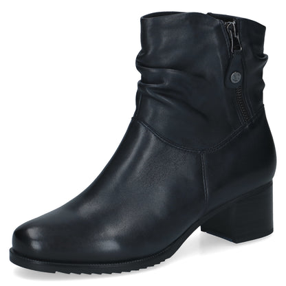 Caprice 9-25368-47 855 Ocean Navy Nappa Ankle Boots