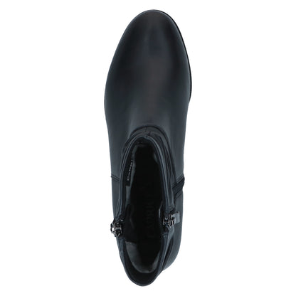 Caprice 9-25368-47 855 Ocean Navy Nappa Ankle Boots