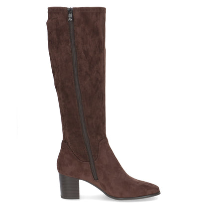 Caprice 9-25503-45 302 Dark Brown Stretch Knee High Boots