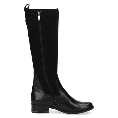 Caprice 9-25514-41 019 Black Combi Knee High Boots