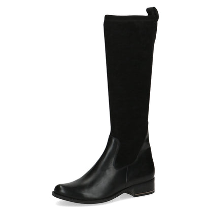 Caprice 9-25514-41 019 Black Combi Knee High Boots