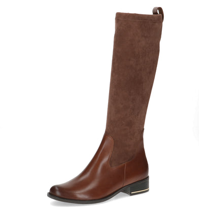Caprice 9-25514-41 313 Tan Combi Knee High Boots