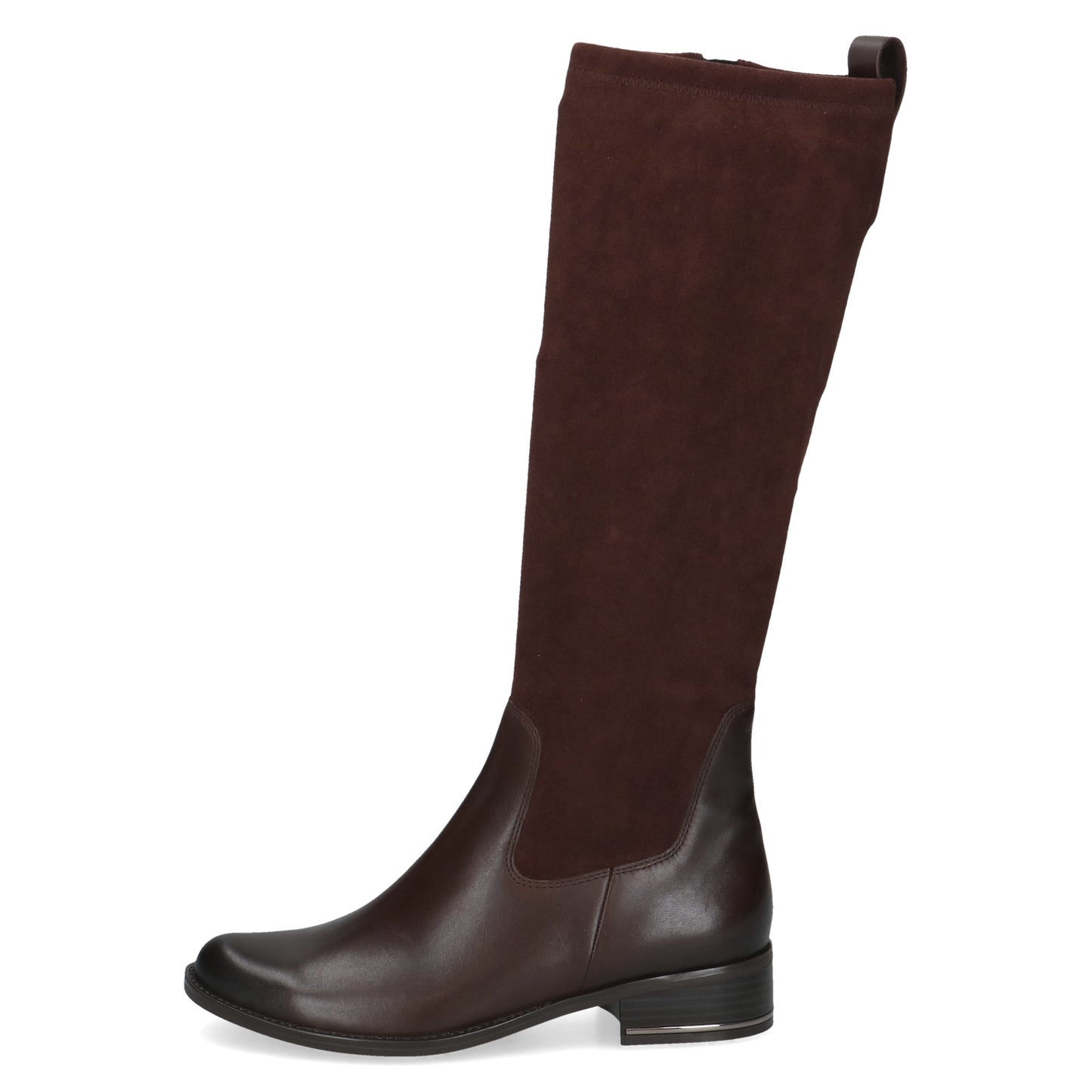 Caprice 9-25514-41 329 Dark Brown Combi Knee High Boots