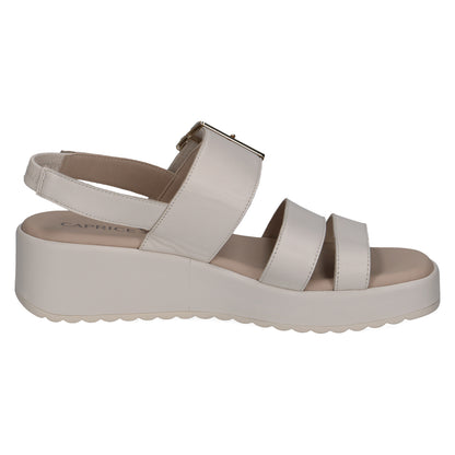 Caprice 9-28300-46 170 Off White Nappa Sandals