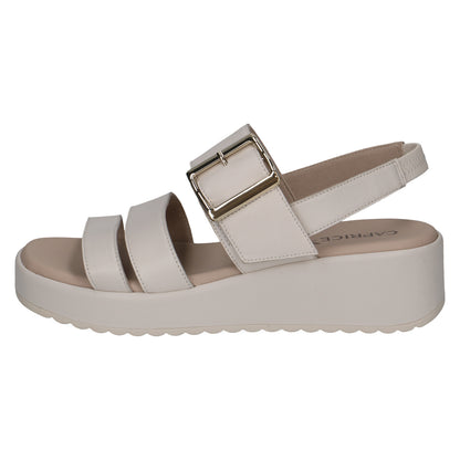 Caprice 9-28300-46 170 Off White Nappa Sandals