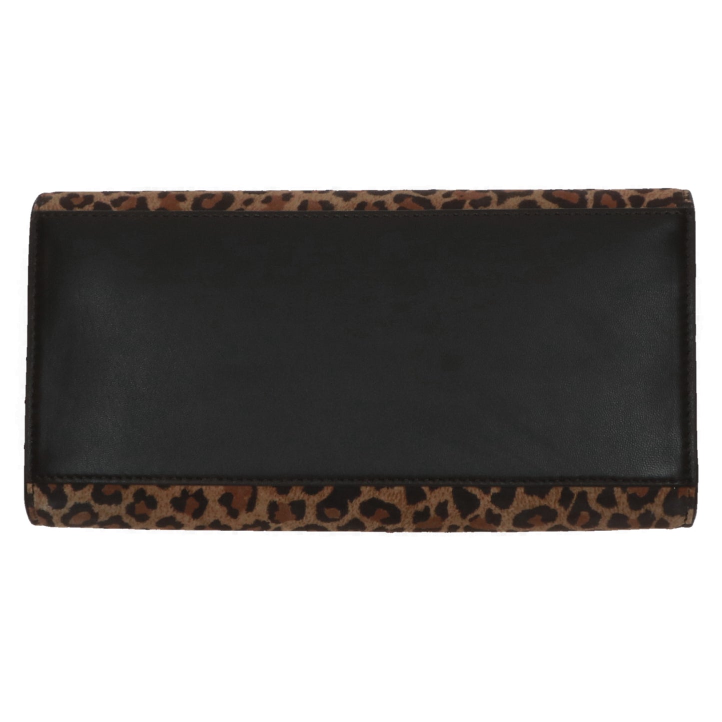 Peter Kaiser 9-69043-44 390 Brown Leopard Combi Clutch