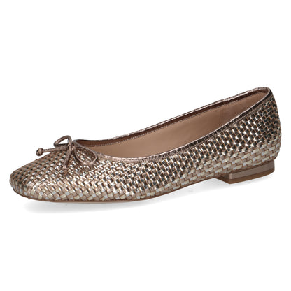 Peter Kaiser 9-72182-46-780 Metallic Nappa Shoes