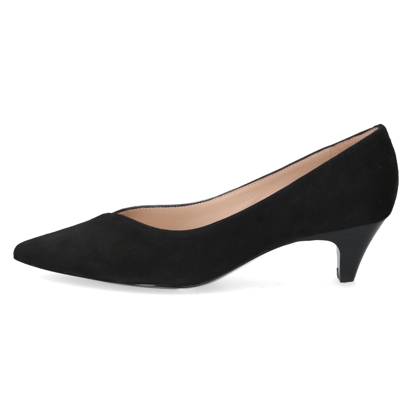 Peter Kaiser 9-72441-45-019 Black Suede & Leather Combi Heels