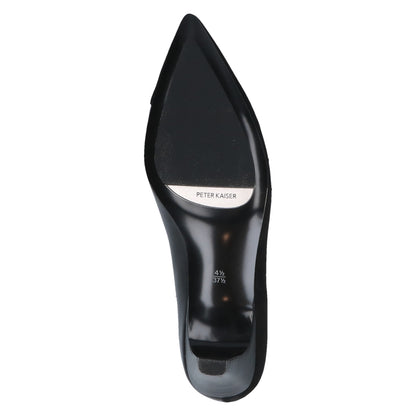 Peter Kaiser 9-72441-45-019 Black Suede & Leather Combi Heels