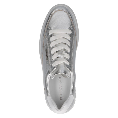 Peter Kaiser 9-73742-44-968 Silver/White Lace Trainers